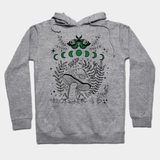 Cottagecore Mushroom Goblincore Aesthetic Hoodie